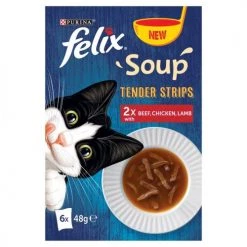 Felix Soup Tender Strips Farm Selection Cat Food