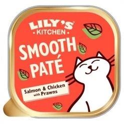 Lily's Kitchen Lilys Kitchen Salmon & Chicken Pate Complete Wet Cat Food