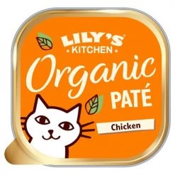 Lily's Kitchen Lilys Kitchen Organic Chicken Pate Complete Wet Cat Food