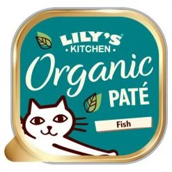 Lily's Kitchen Lilys Kitchen Organic Fish Pate Complete Wet Cat Food