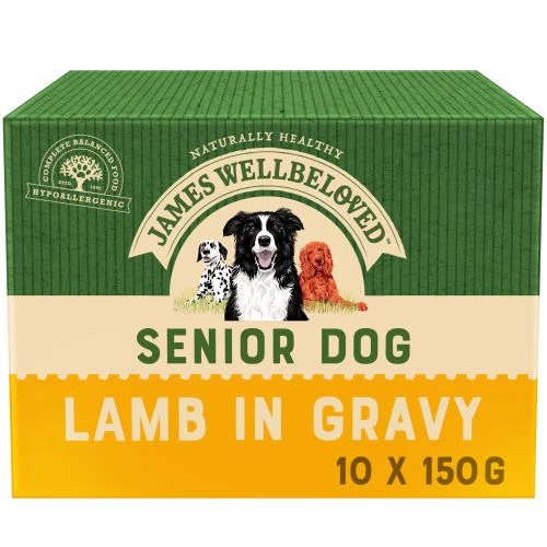 James Wellbeloved Lamb & Rice Senior Dog Pouches
