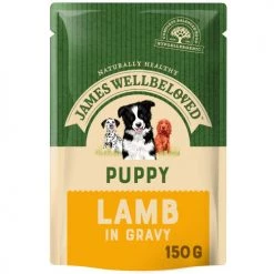 James Wellbeloved Lamb & Rice Puppy Dog Pouches