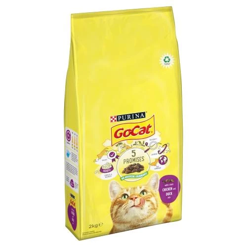 Go Cat Go-Cat Chicken & Duck Dry Adult Cat Food - Image 2