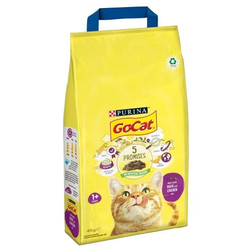 Go Cat Go-Cat Chicken & Duck Dry Adult Cat Food - Image 3