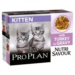 PURINA PRO PLAN PRO PLAN NUTRISAVOUR Kitten Turkey In Gravy Cat Food
