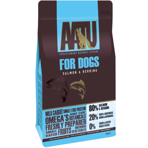 AATU 80/20 Salmon & Herring Adult Dog Food - Image 2