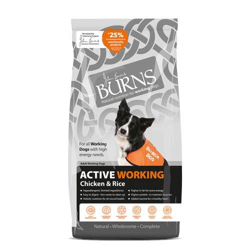 Burns Active Chicken & Rice Adult Dog Food - Image 2