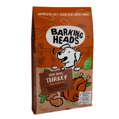 Barking Heads Top Dog Turkey Grain Free Adult Dog Food
