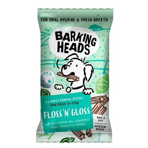 Barking Heads Floss N Gloss Dog Dental Chews - Image 2