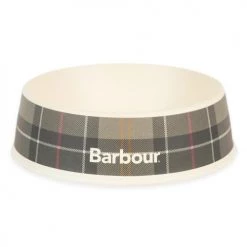 Barbour Tartan Dog Bowl