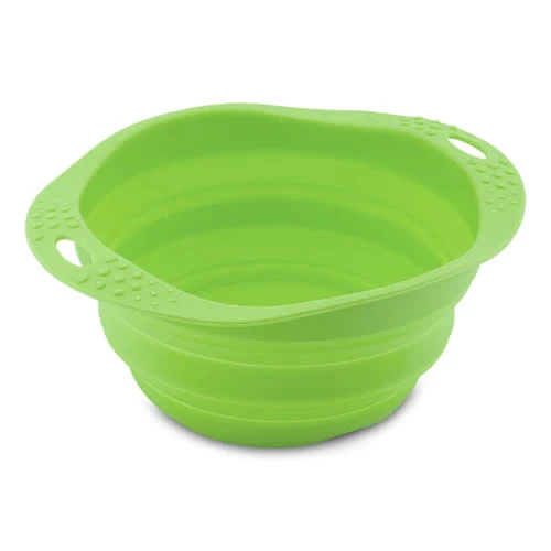 Beco Pets Beco Collapsible Travel Bowl In Green