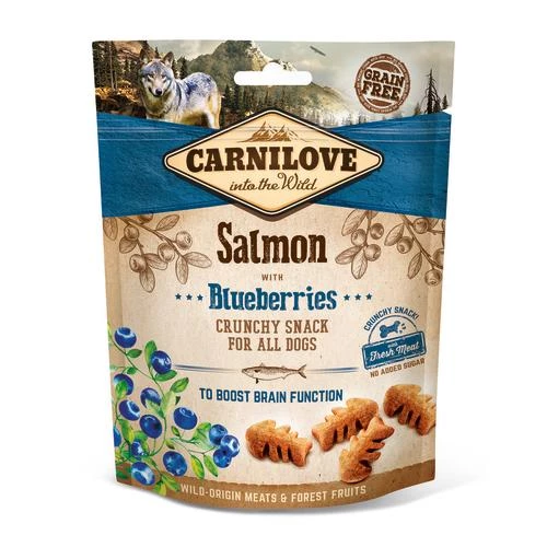 Carnilove Crunchy Salmon And Blueberries With Fresh Meat Dog Treat