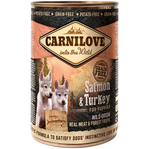 Carnilove Salmon & Turkey Puppy Wet Food
