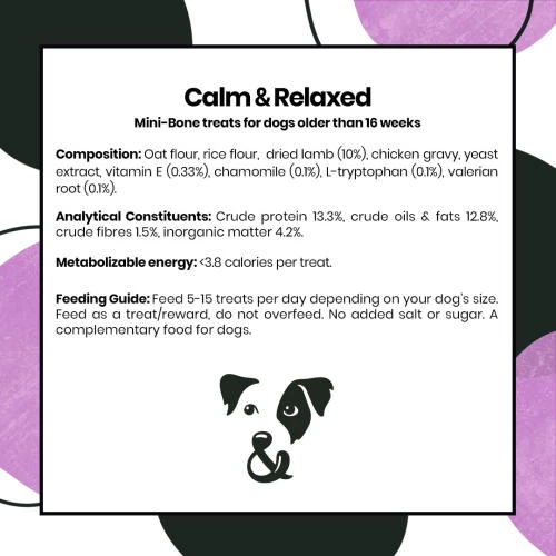 Pooch & Mutt Calm & Relaxed Natural Dog Treats - Image 3