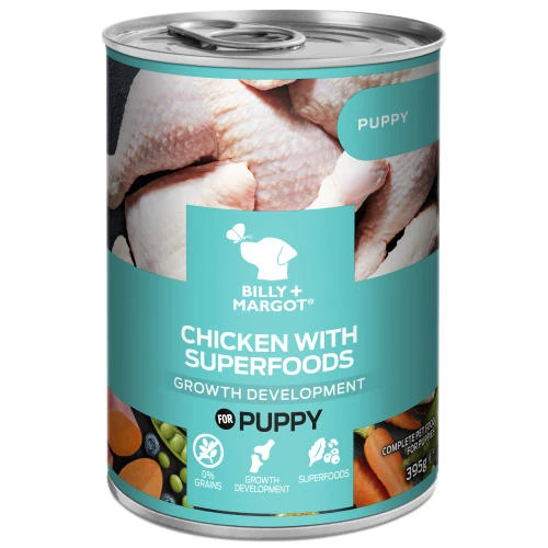 Billy & Margot Chicken With Superfoods Wet Puppy Food