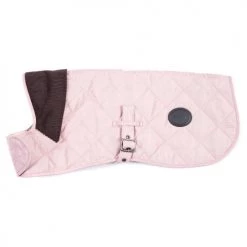 Barbour Quilted Dog Coat In Pink
