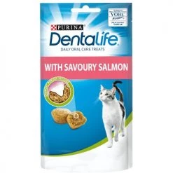 Purina DENTALIFE Dentalife Salmon Adult Cat Treats