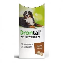 Drontal Tasty Bone XL Worming Tablets For Large Dogs Over 20kg