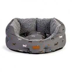 FatFace Marching Dogs Deluxe Slumber Dog Bed