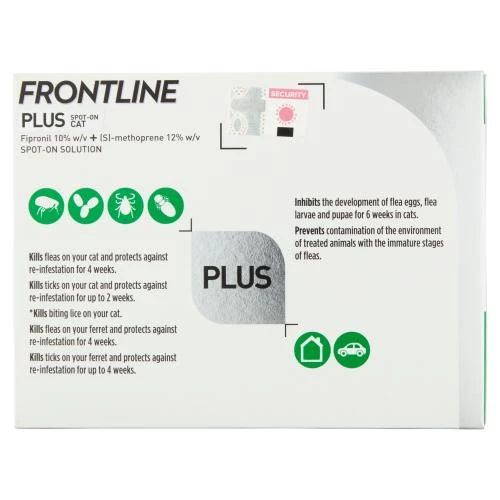 FRONTLINE Plus Flea & Tick Treatment Cat - Image 3