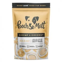 Pooch & Mutt Meaty Treats Shrimp & Coconut Skin & Coat Dog Treats