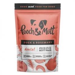 Pooch & Mutt Meaty Treats Duck & Rosemary Dental Dog Treats