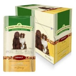 James Wellbeloved Lamb & Rice Adult Dog Pouches