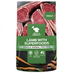 Billy & Margot Lamb & Superfood Wet Adult Dog Food Pouches