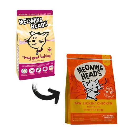 Meowing Heads Paw Lickin Chicken Adult Cat Food - Image 3