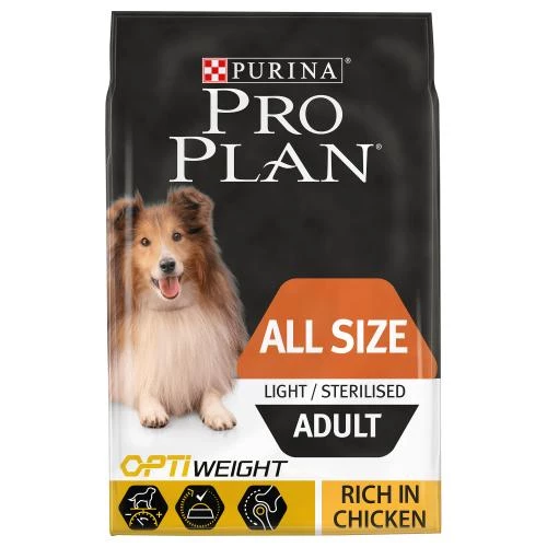 PURINA PRO PLAN PRO PLAN OPTIWEIGHT Light & Sterilised Chicken Adult Dog Food