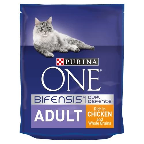 Purina ONE Chicken & Whole Grains Adult Cat Food - Image 2
