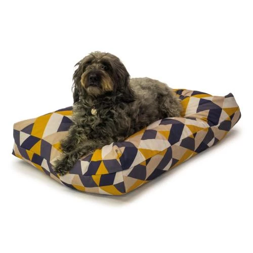 Danish Design Retreat Eco Wellness Geo Tile Dog Duvet - Image 2