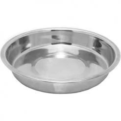 Rosewood Stainless Steel Shallow Puppy Pan Dog Bowl
