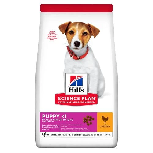 Hills Science Plan Small And Miniature Puppy Chicken & Turkey Dry Dog Food
