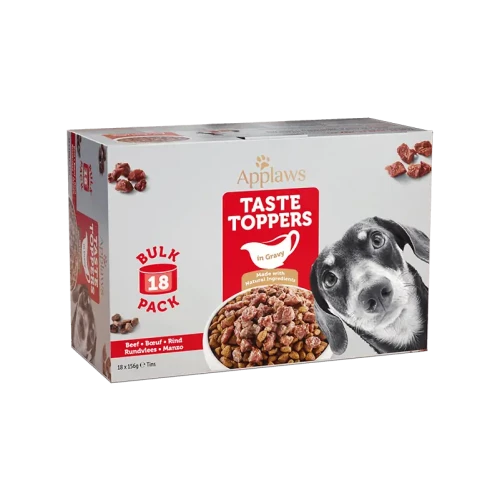 Applaws Taste Toppers Beef In Gravy Wet Dog Food