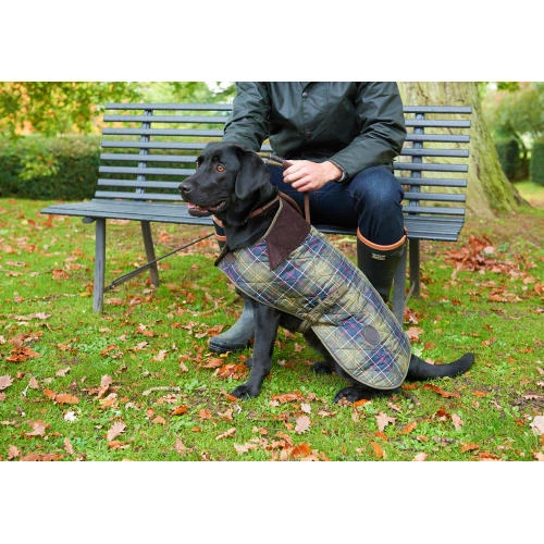 Barbour Tartan Dog Coat - Image 2