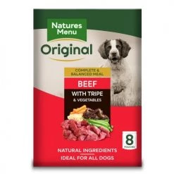 Natures Menu Original Beef & Tripe Adult Dog Food Pouches