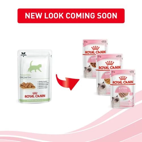 Royal Canin VCN Pediatric Growth Wet Pouches Kitten Food - Image 3