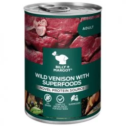 Billy & Margot Venison With Superfoods Wet Adult Dog Food