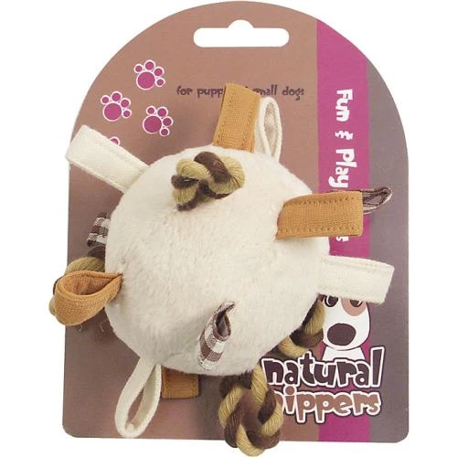 Rosewood Natural Nippers Loopy Fun Ball Dog Toy