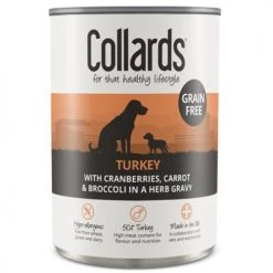 Collards Grain Free Turkey In Gravy Wet Adult Dog Food