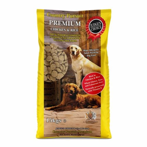 Country Choice Country Pursuit Premium Chicken & Rice Dry Adult Dog Food