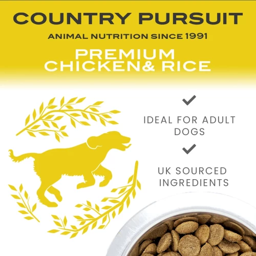 Country Choice Country Pursuit Premium Chicken & Rice Dry Adult Dog Food - Image 2