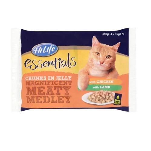 HiLife Essentials Magnificent Meaty Medley In Jelly Adult Cat Food