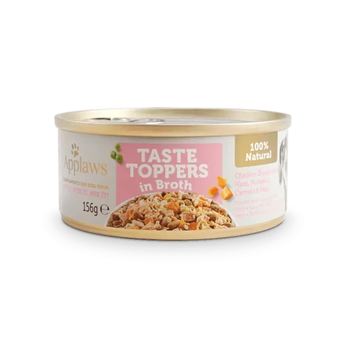 Applaws Taste Toppers Chicken With Ham & Vegetables Wet Adult Dog Food