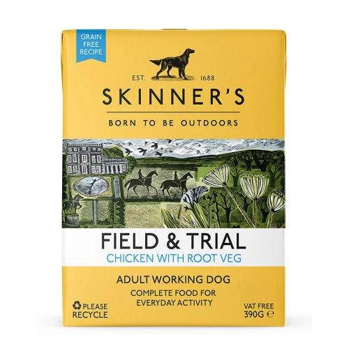 Skinners Field & Trial Chicken & Root Veg Wet Adult Dog Food