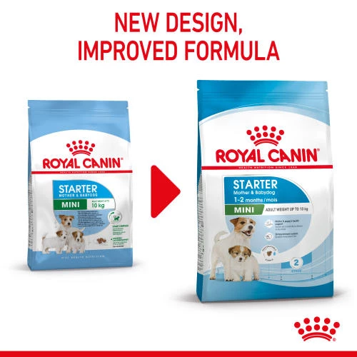 Royal Canin Mini Starter Mother & Babydog Dry Adult And Puppy Food - Image 3