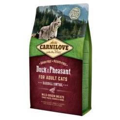 Carnilove Hairball Control Duck & Pheasant Adult Cat Food