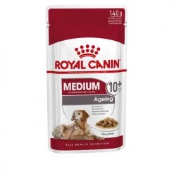 Royal Canin Medium Wet Ageing Senior Dog Food Pouches In Gravy