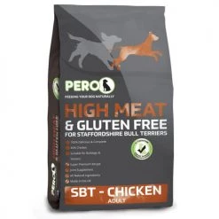Pero High Meat & Gluten Free Staffordshire Bull Terrier Adult Dog Food